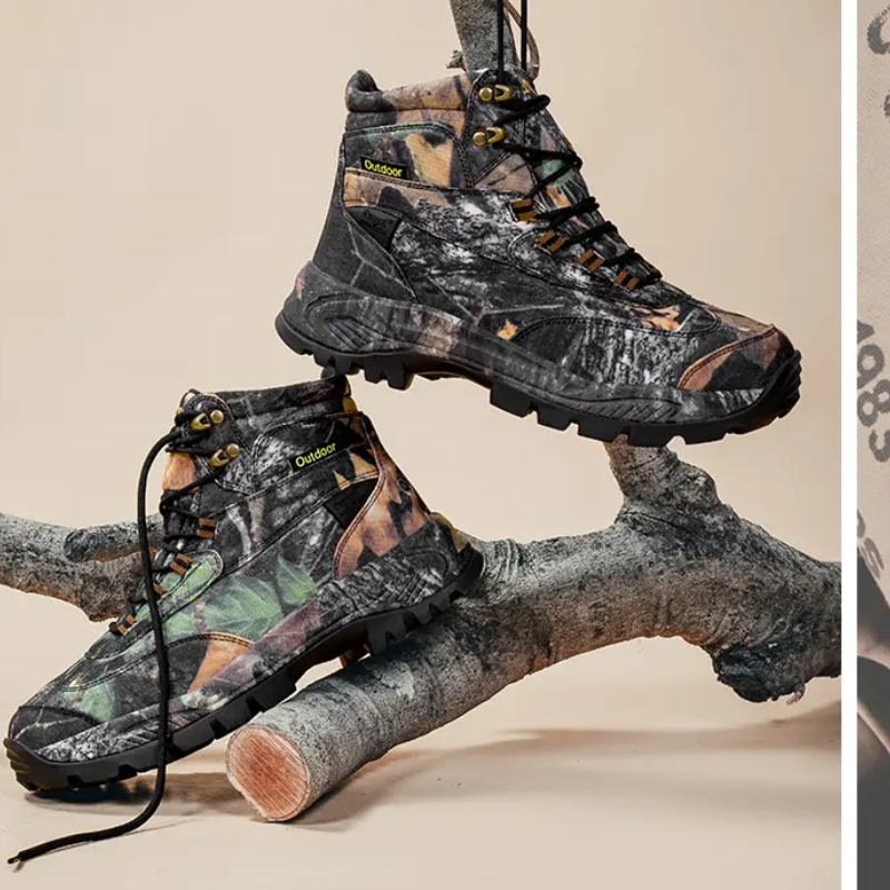 Hunting Outdoor Boots - Men's High Top Camouflage Hunting Boots