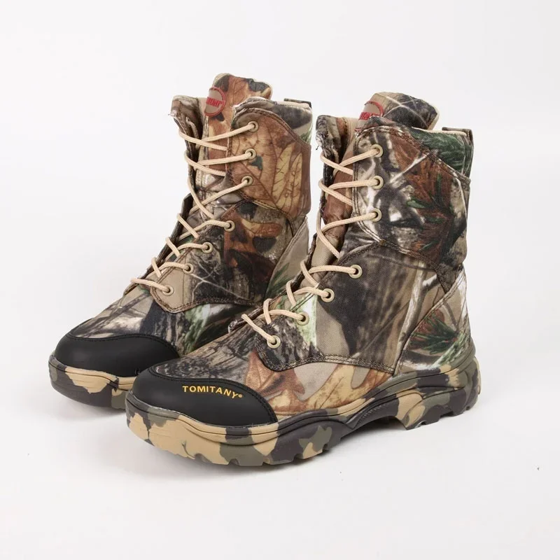 Hunting Outdoor Boots - Men's Desert Camouflage Boots Special Combat