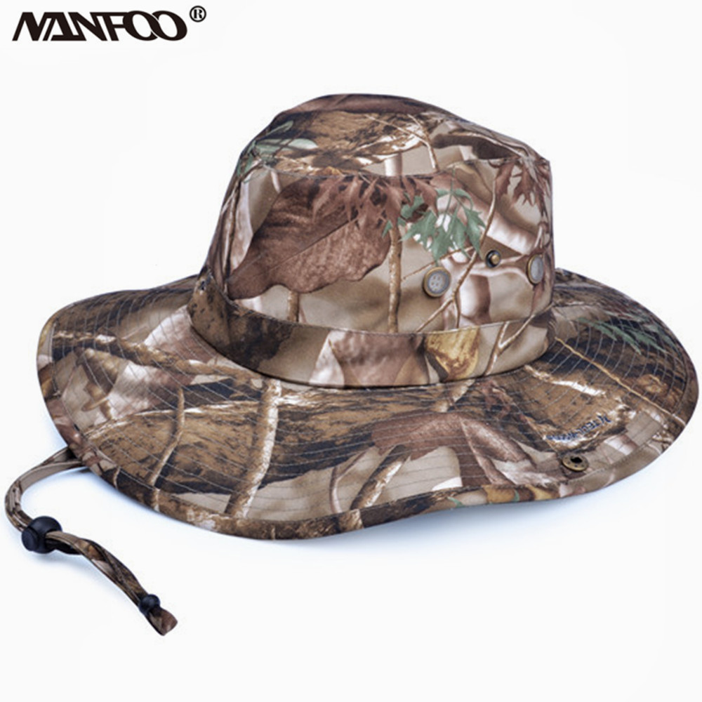 Hunting Outdoor Hats - high Quality Sun Protection Tree Camo