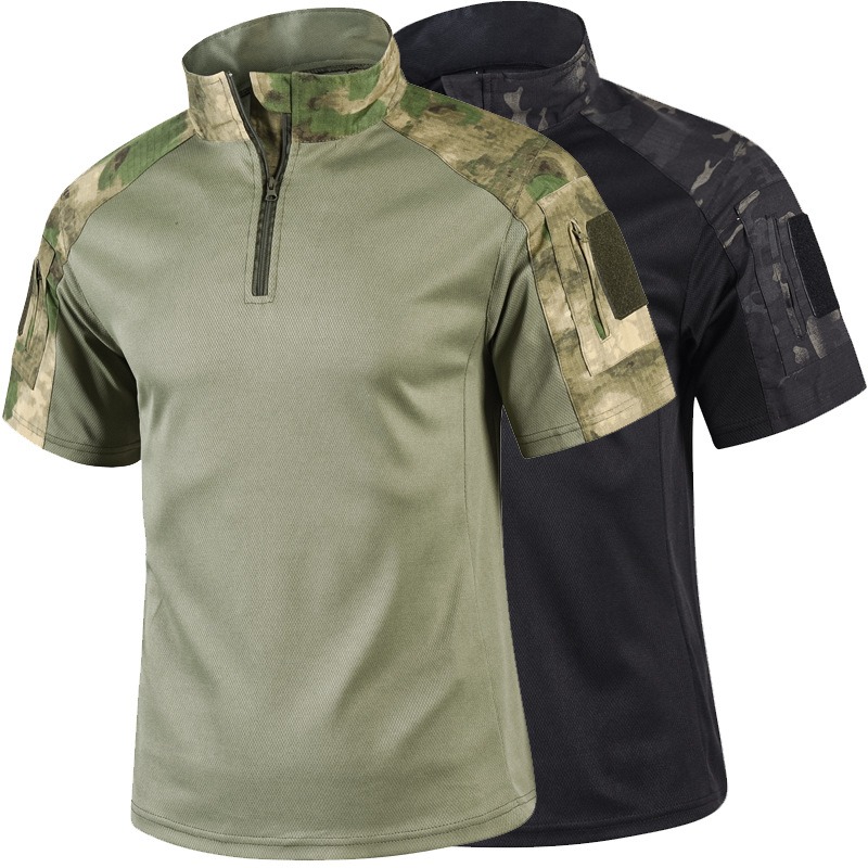 Mens Summer Camo Tactical Shir - огляд і ціна Outdoor Hunting T Shirts