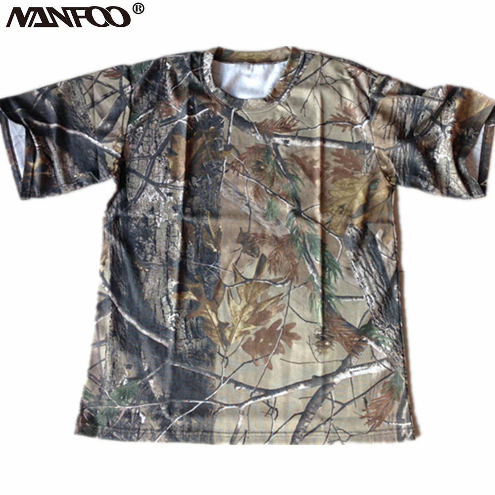 Men’s Summer Short-Sleeved T-S - огляд і ціна Outdoor Hunting T Shirts