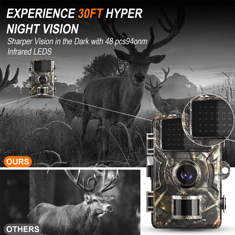 Wildlife Trail Cameras 16MP 10 - огляд і ціна Hunting Outdoor Camera