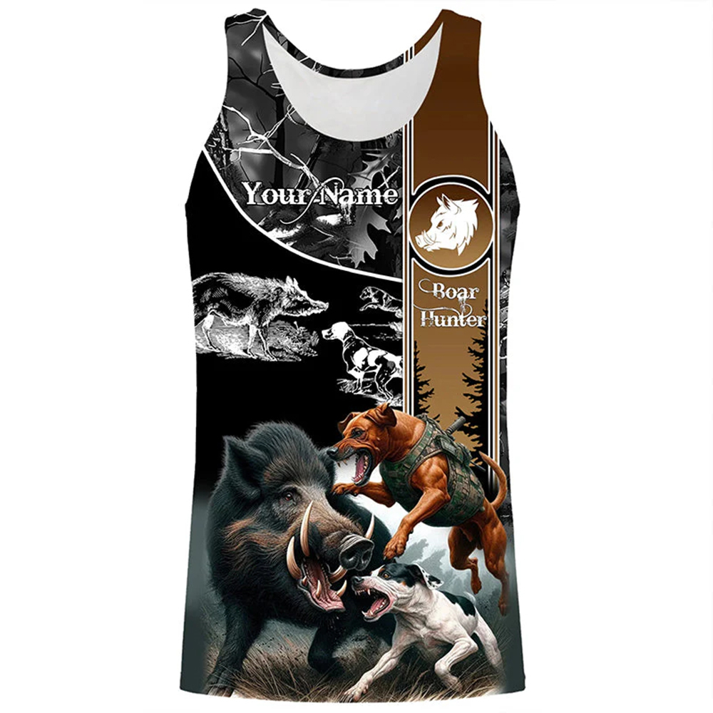Custom Name Boar Hunter Tank T - огляд і ціна Wildman Hunting & Outdoor Robertson Photos