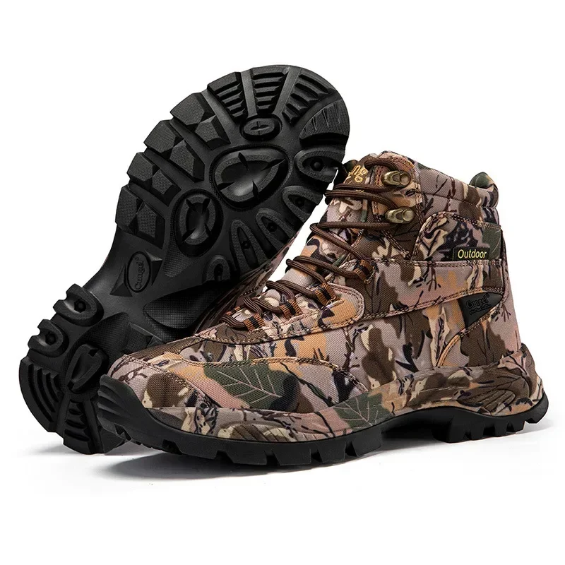 Men's High Top Camouflage Hunt - огляд і ціна Hunting Outdoor Boots