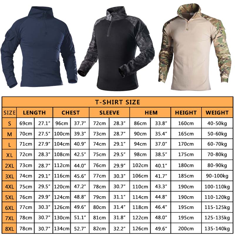 Outdoor Tactical Hiking T-Shir - огляд і ціна Outdoor Hunting T Shirts