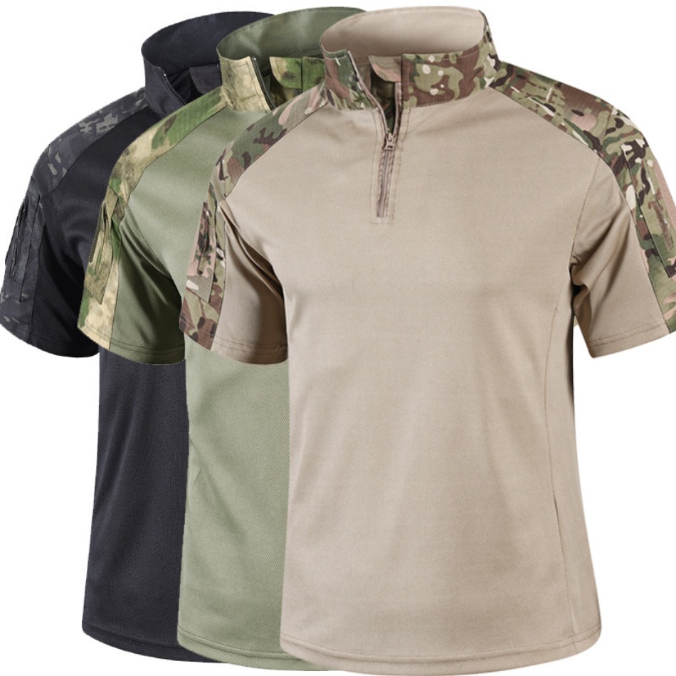Camo Tactical Shirt Short Slee - огляд і ціна Outdoor Hunting T Shirts