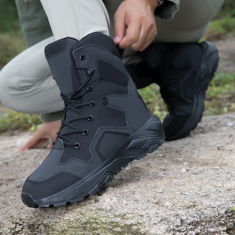 Men Tactical Boots Lace Up Wil - огляд і ціна Wildman Hunting & Outdoor Robertson Photos